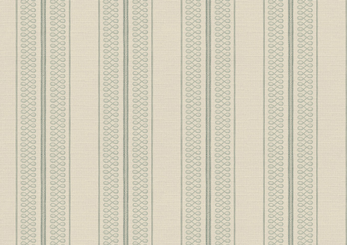 Trellis Prints, Noble Stripe Bud Green - Twist&Fit Roman Blind - Image 7